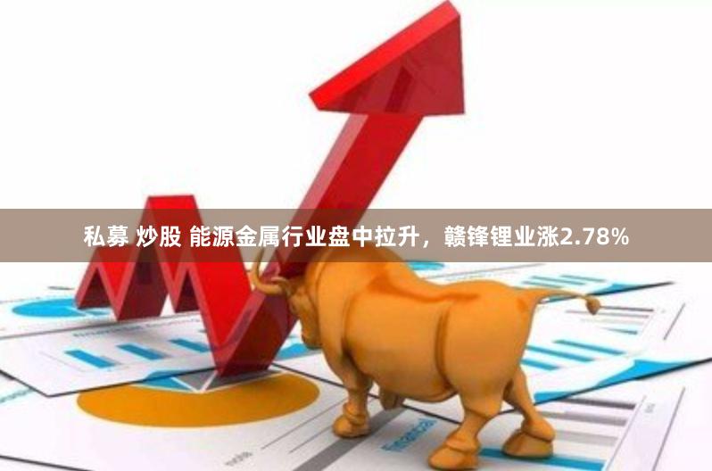 私募 炒股 能源金属行业盘中拉升，赣锋锂业涨2.78%